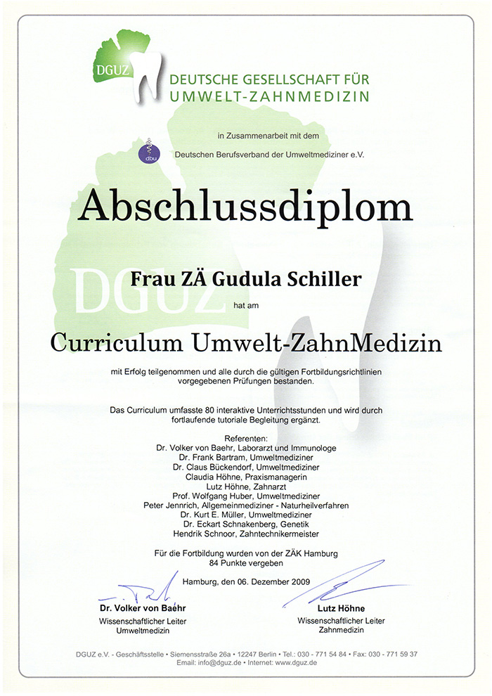 DEGUZ Diplom